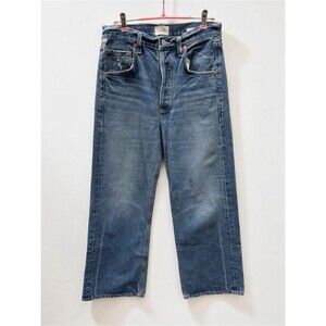 Citizens of Humanity Gaucho Jeans Women’s Size 24 Medium Wash Button Fly Denim